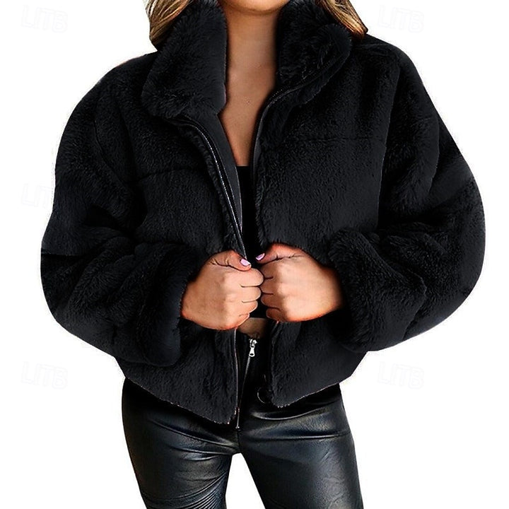 Tamara | Cozy Cropped Zip-Up Jacket