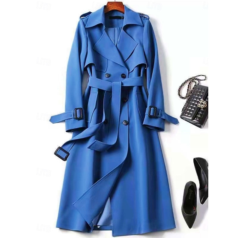 Vivienne | Belted Longline Trench Coat
