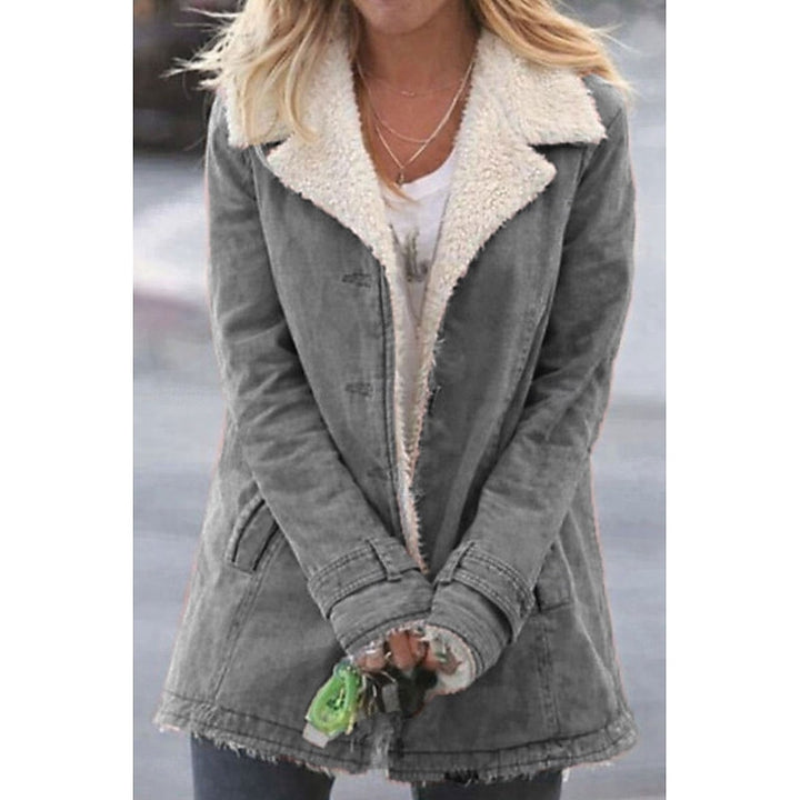 Annalise | Cozy Turndown Coat