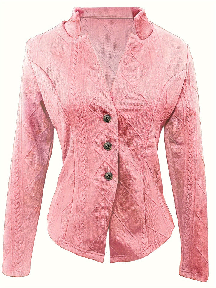 Paige | Textured Button-Up Jacket