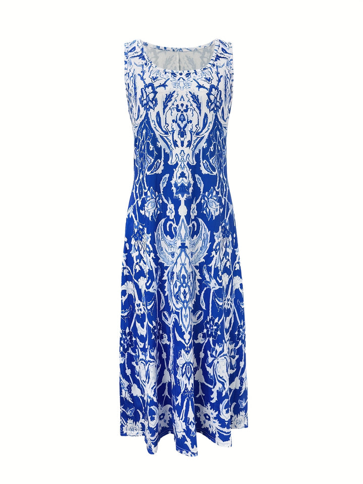 Josie | Flowing Floral Maxi Dress