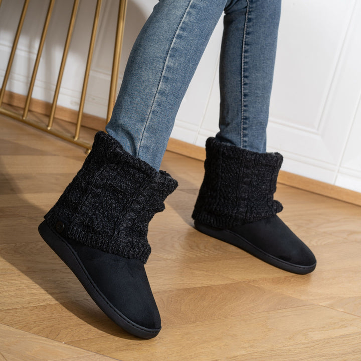 Willow | Cozy Fold-Cuff Boots