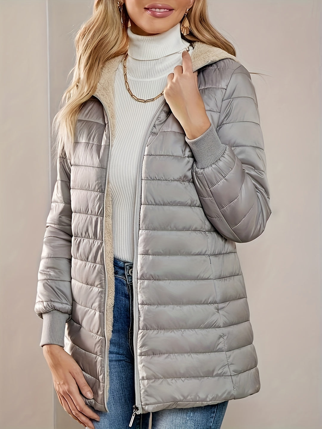 Marlene | Cozy-Lined Longline Coat