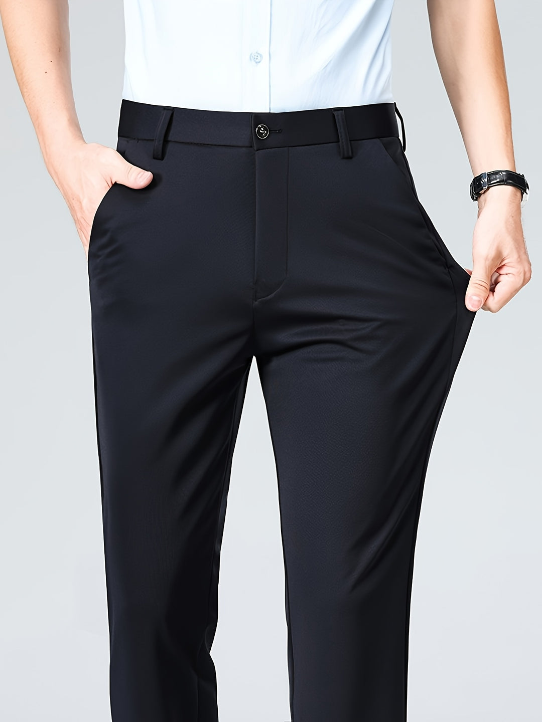 Gregory | Tailored Straight-Cut Trousers