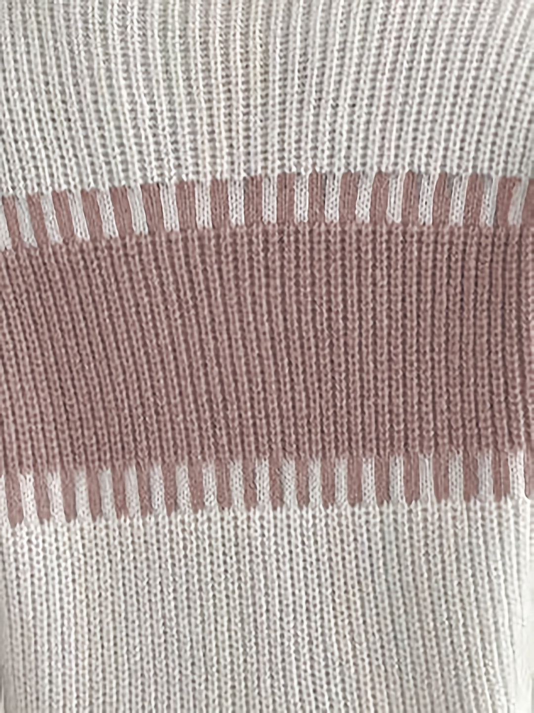 Lorna | Colour-Block Striped Sweater