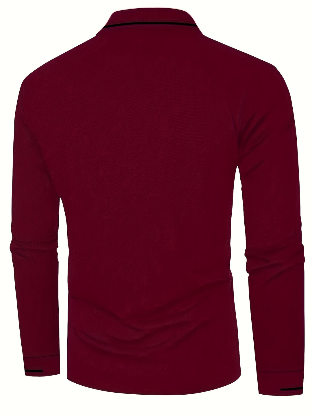 Emerson | Refined Long-Sleeve Polo Shirt