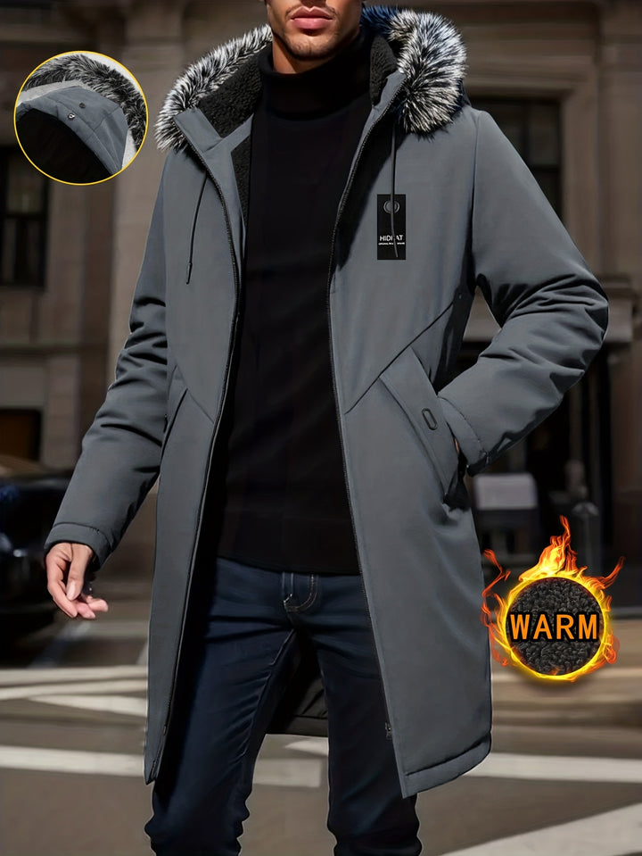 Elias | Hooded Mid-Length Winter Parka