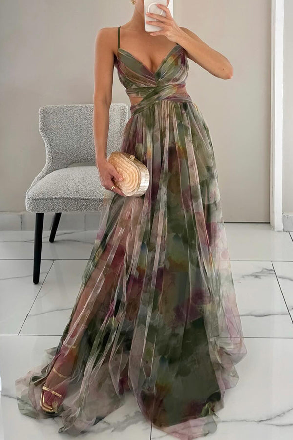 Giselle | Elegant Flowing Maxi Dress