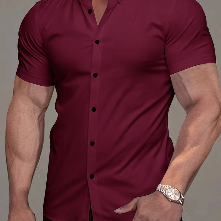 Lucas | Refined Short-Sleeve Button Shirt