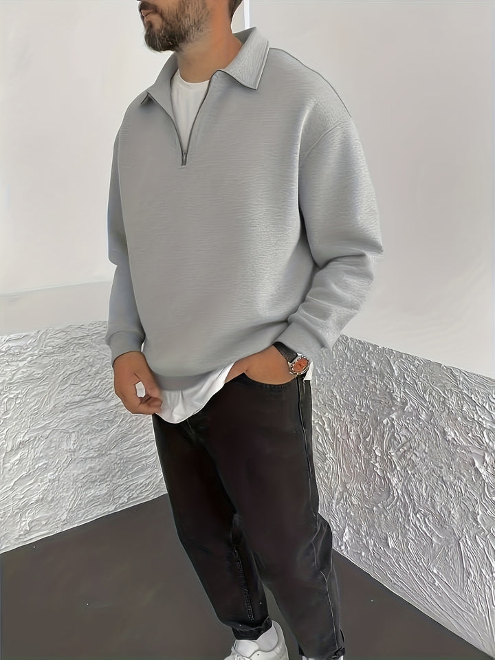 Hayden | Refined Half-Zip Sweatshirt