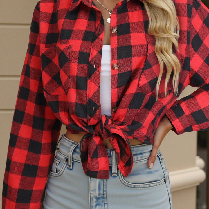 Autumn | Relaxed Checked Button-Up Shirt