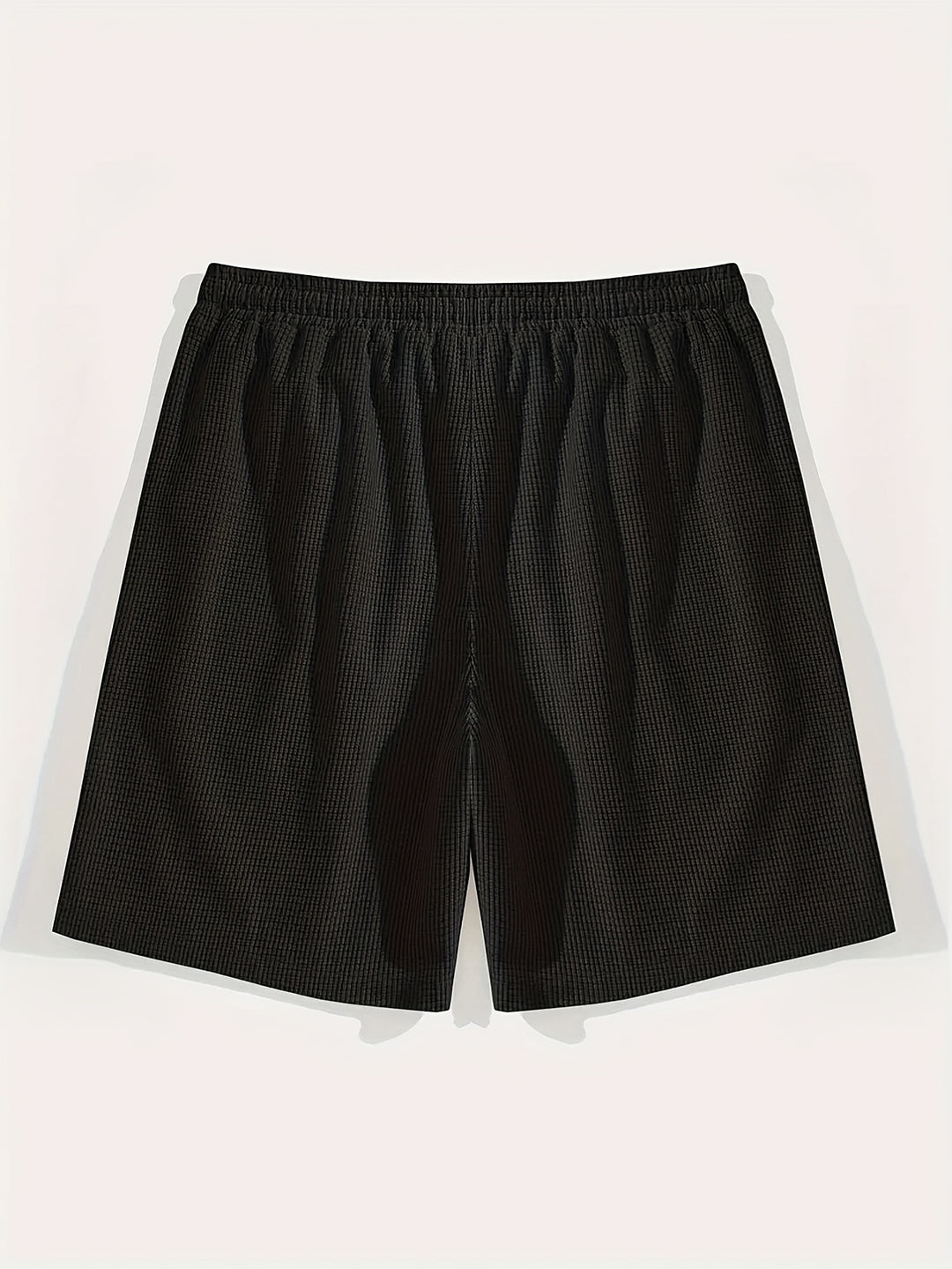 Harrison | Textured Drawstring Casual Shorts