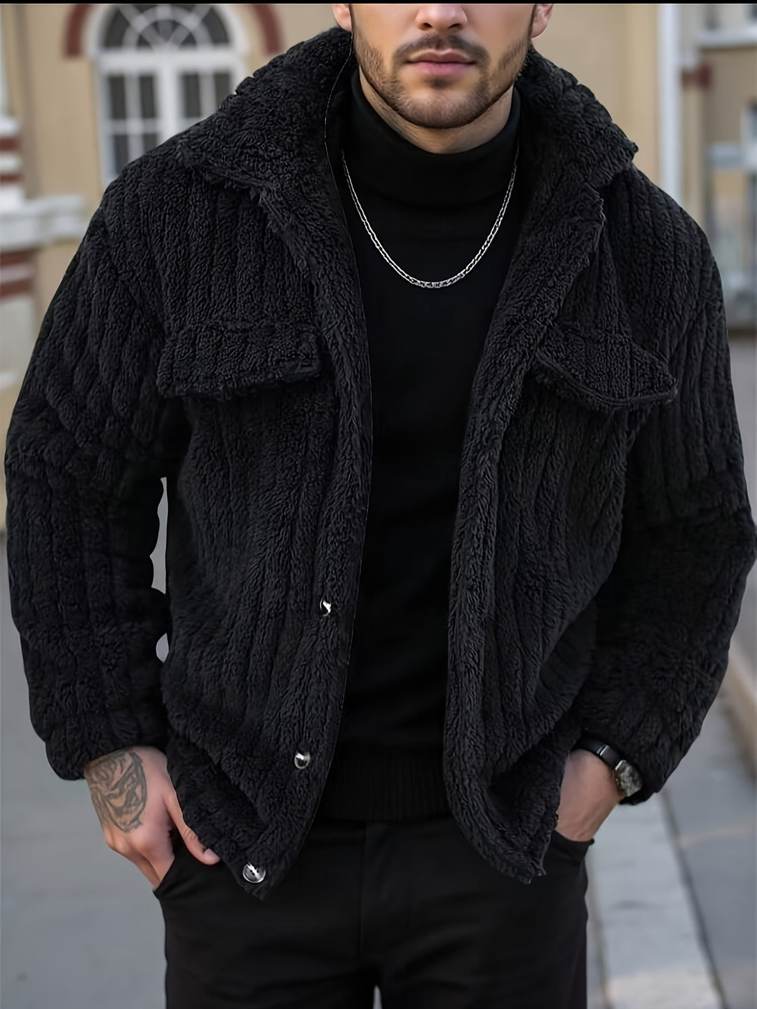 Rowan | Cozy Textured Winter Jacket