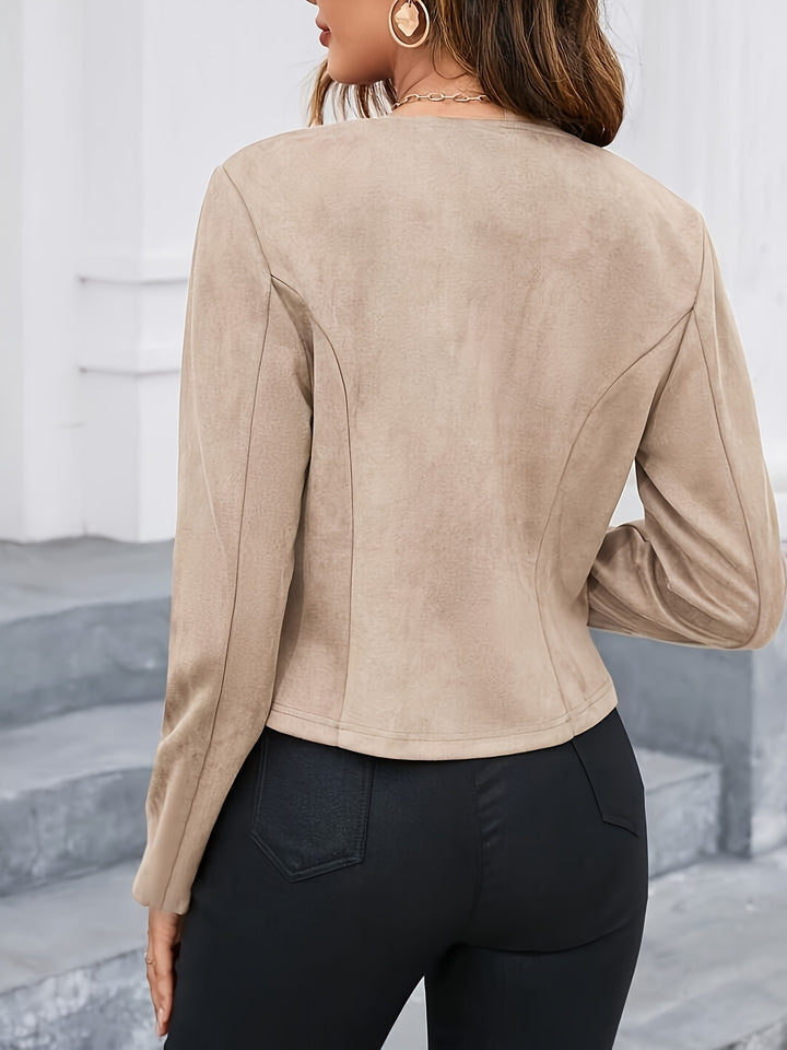 Georgia | Refined Zip-Front Jacket