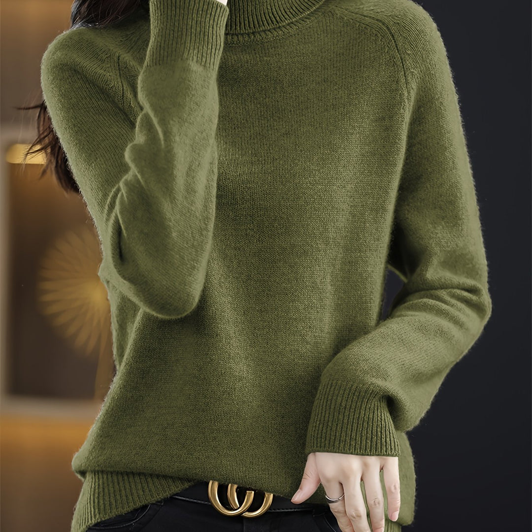 Annabel | Cozy Mock-Neck Sweater