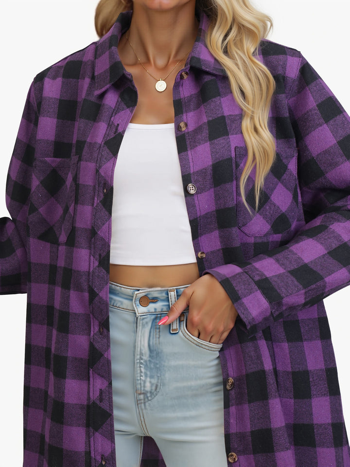 Autumn | Relaxed Checked Button-Up Shirt