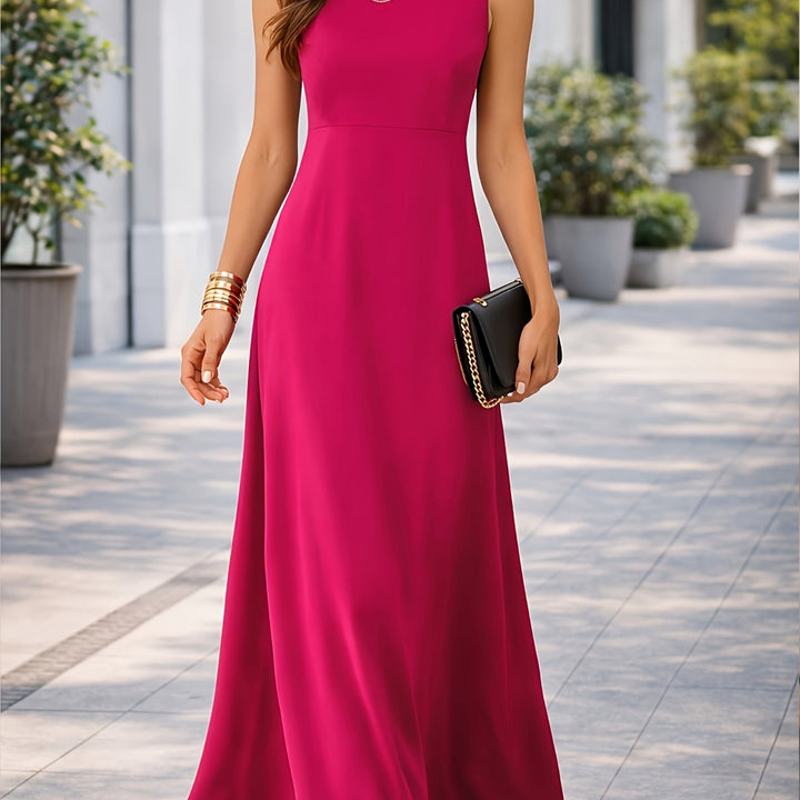 Loretta | Sleeveless Flowing Maxi Dress