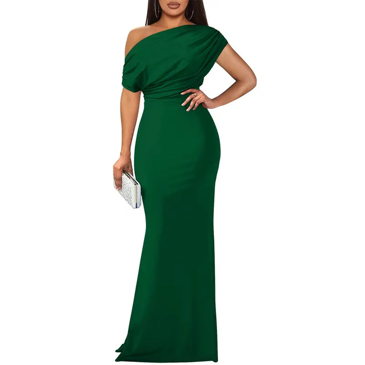 Rose | Elegant Off Shoulder Evening Dress