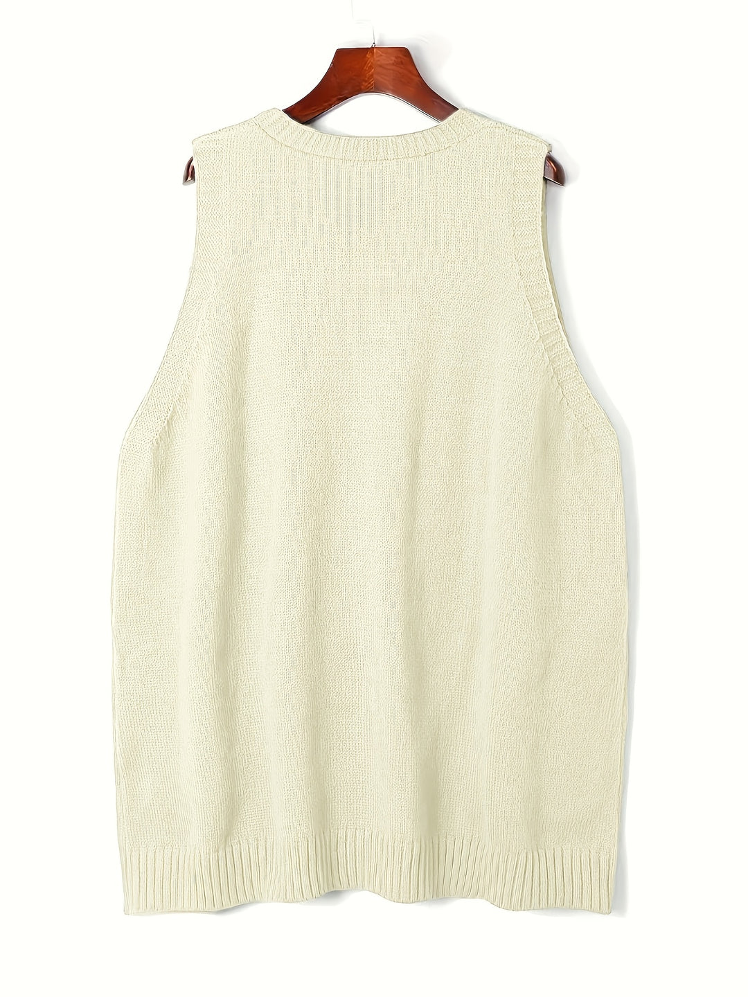 Iris | Relaxed V-Neck Vest