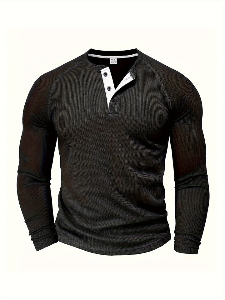Jasper | Classic Button-Placket Henley