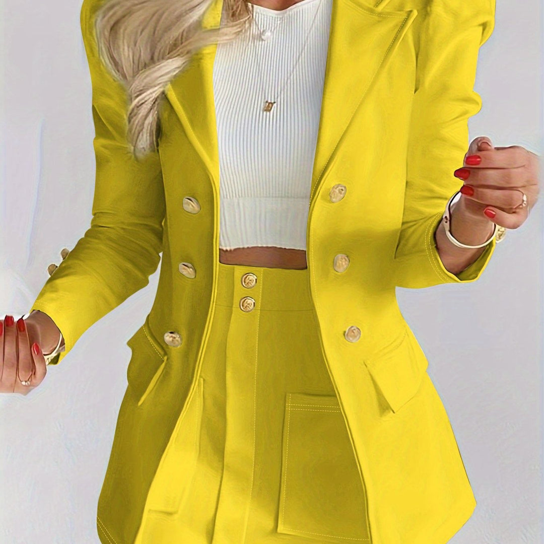 Elodie | Tailored Elegant Two Piece Set