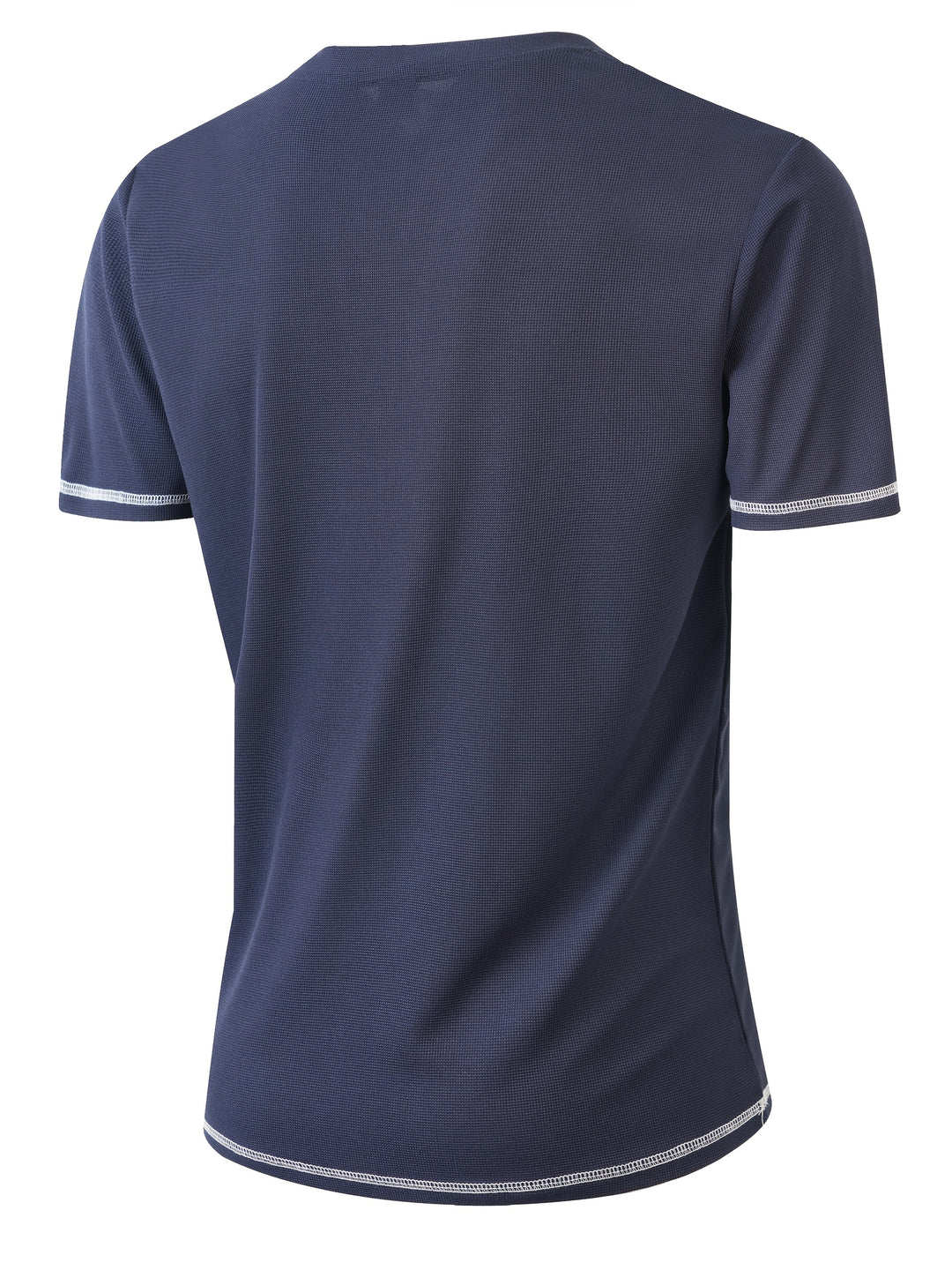 Maxwell | Textured Button-Neck Tee