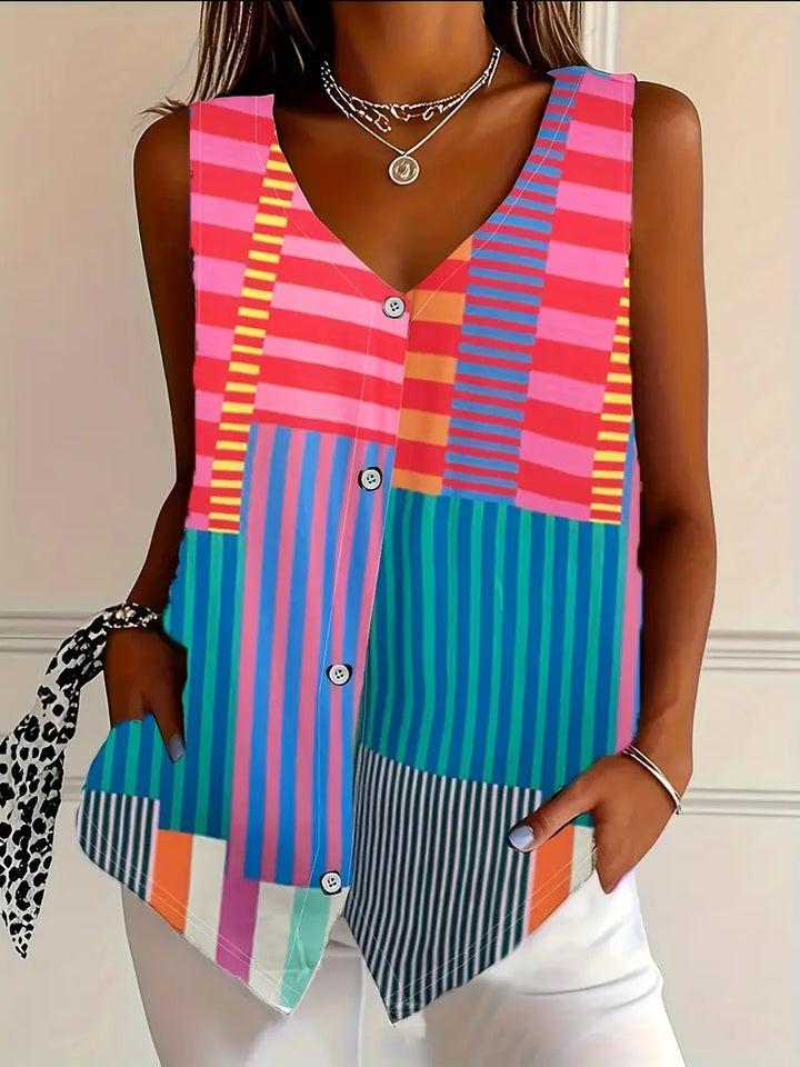 Juniper | Flowing Sleeveless Blouse