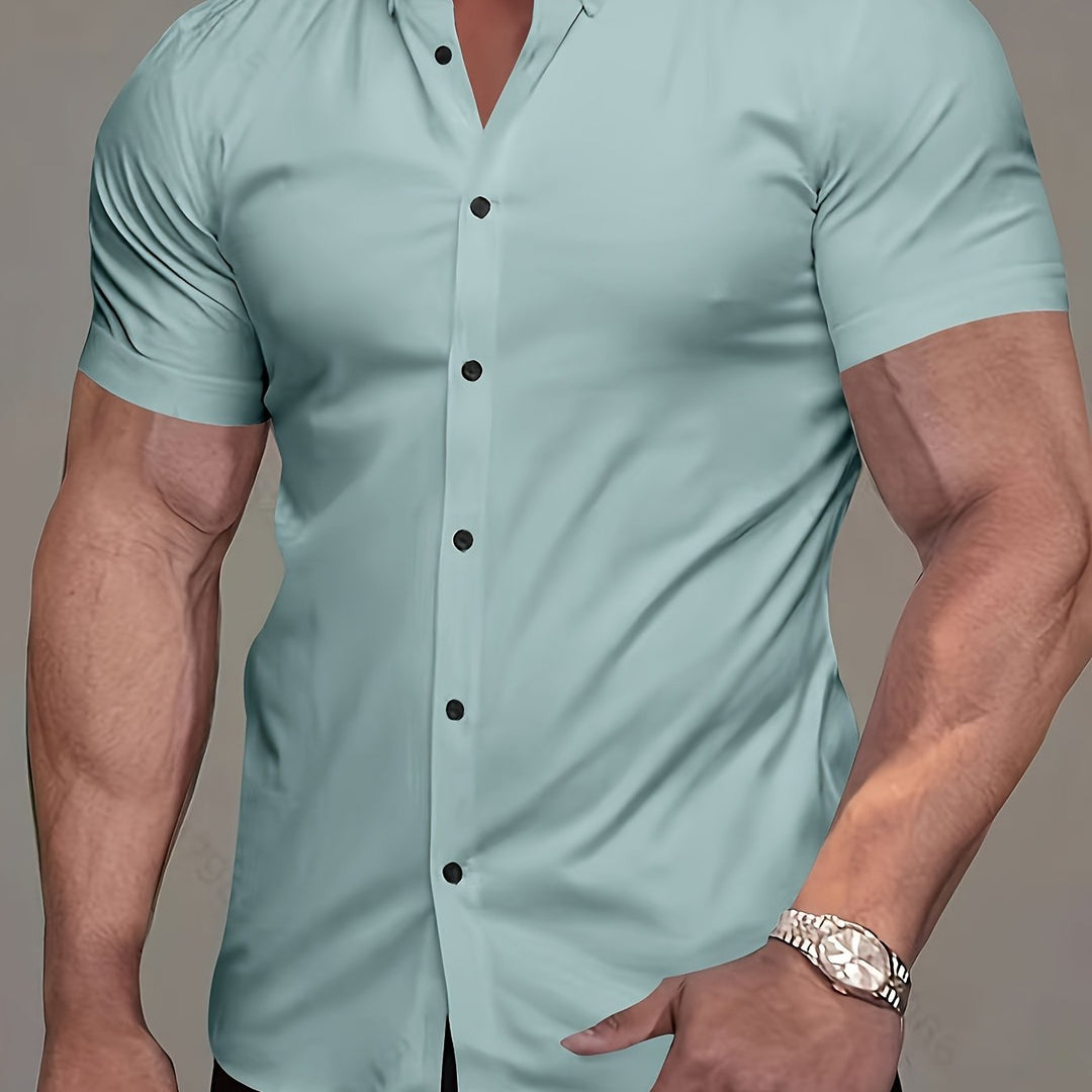 Lucas | Refined Short-Sleeve Button Shirt