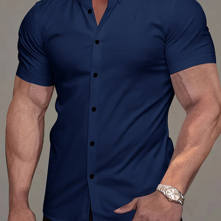 Lucas | Refined Short-Sleeve Button Shirt