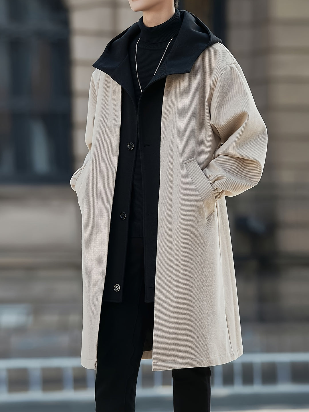 Calloway | Layered Mid-Length Coat