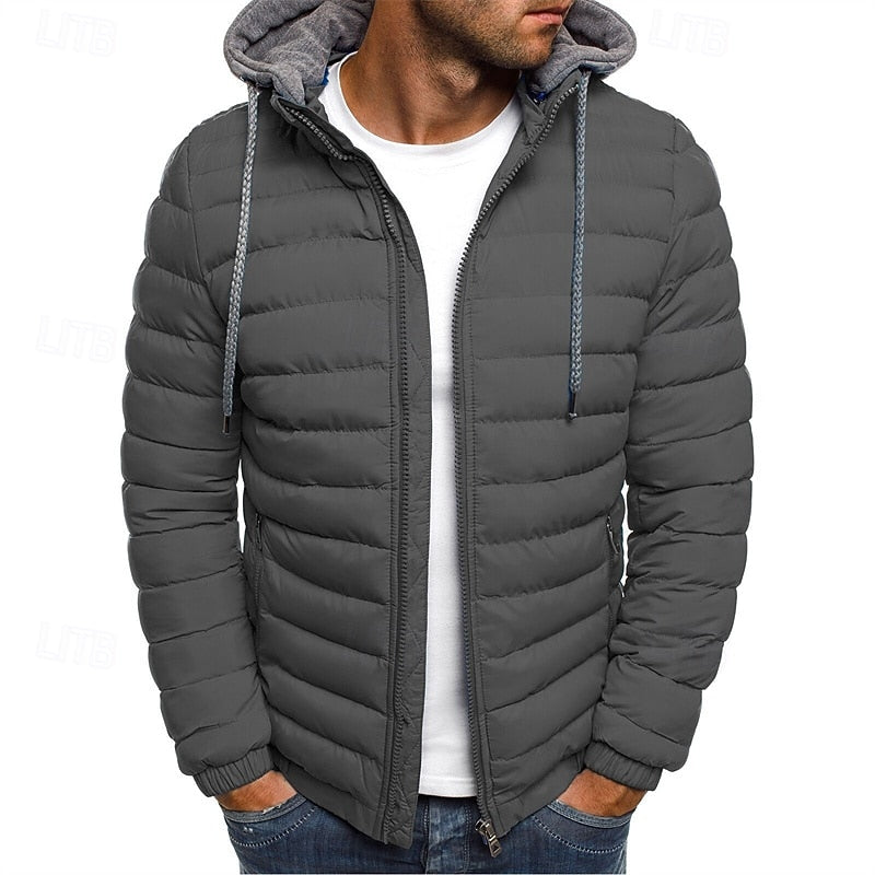 Kieran | Hooded Quilted Puffer Jacket