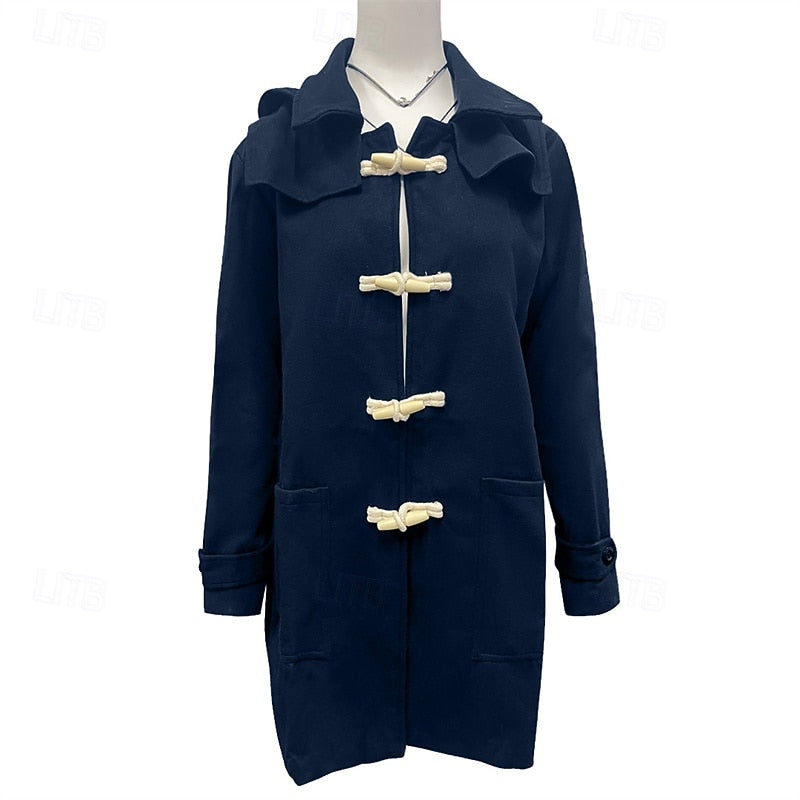 Alfred | Hooded Long Overcoat