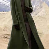 Tabitha | Floor-Length Draped Coat