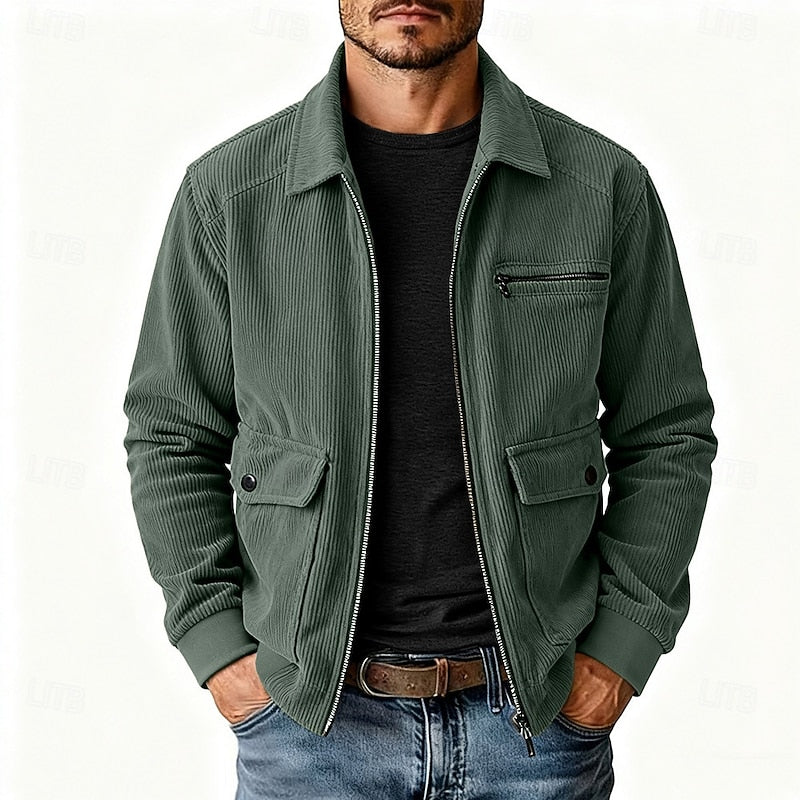 Brennan | Classic Lapel Utility Jacket