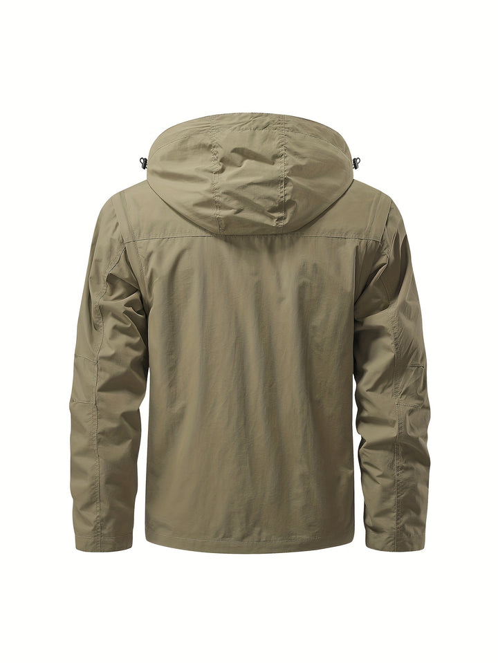 Griffin | Adventure-Ready Hooded Cargo Jacket
