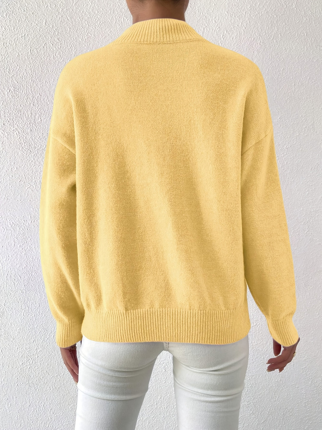 Annika | Refined Mock Neck Sweater
