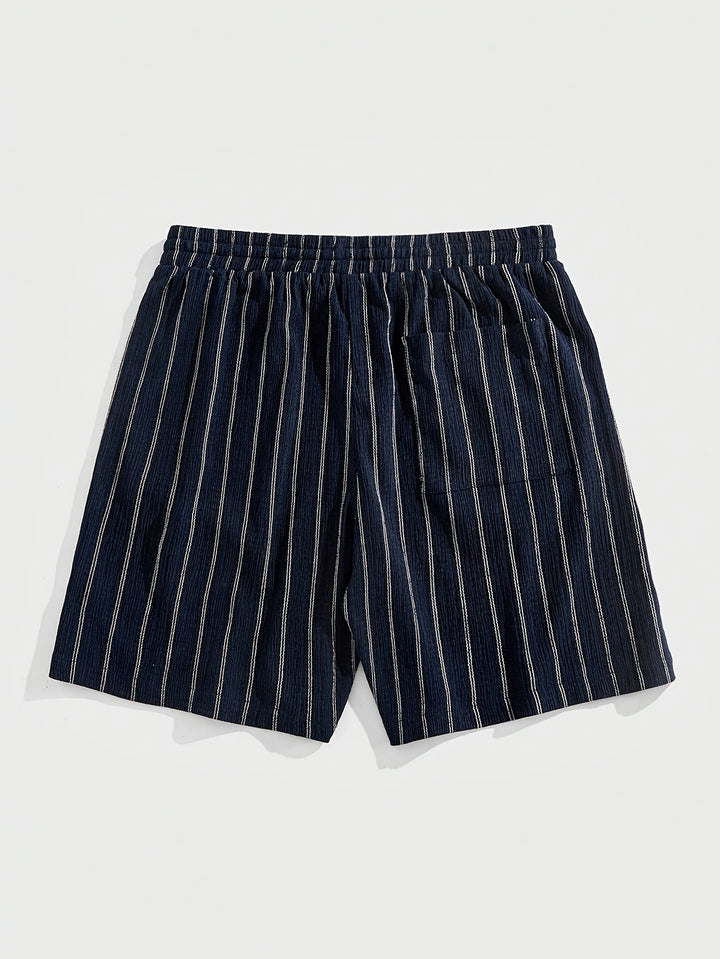 Owen | Striped Drawstring Shorts