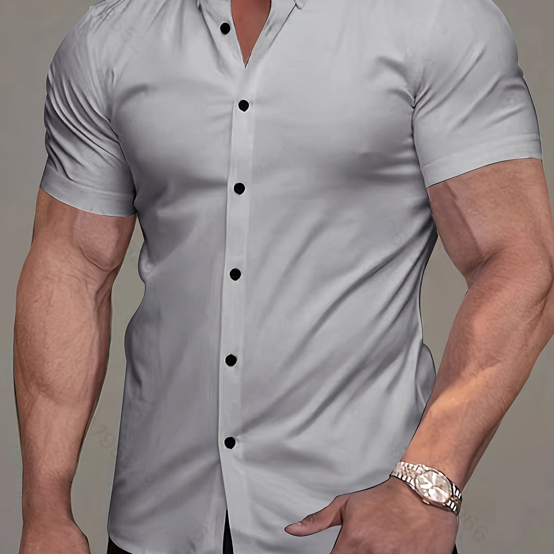 Lucas | Refined Short-Sleeve Button Shirt
