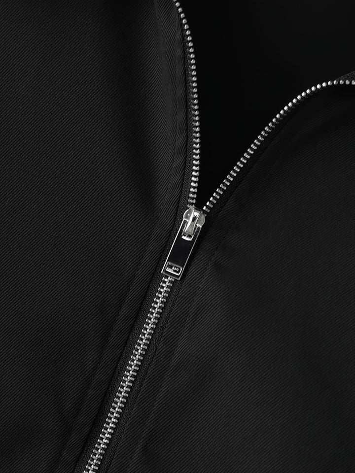 Alden | Modern Cropped Zip Jacket