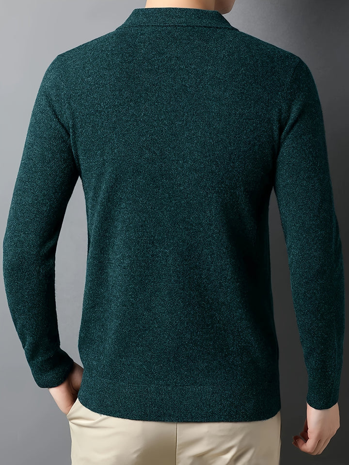 Alistair | Buttoned Collar Polo Shirt