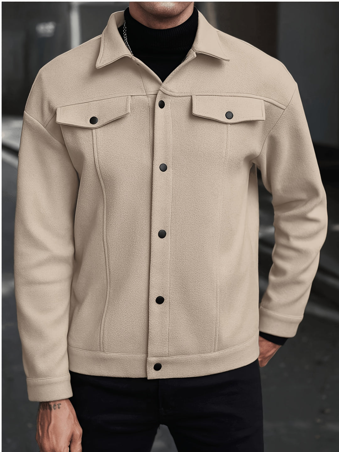 Lincoln | Classic Button-Up Jacket