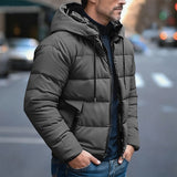 Winston | Hooded Quilted Winter Jacket