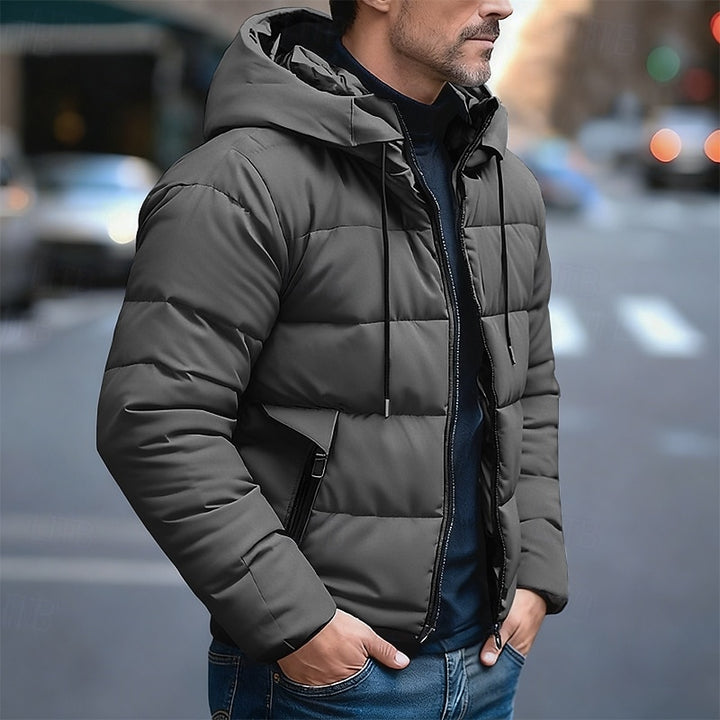 Winston | Hooded Quilted Winter Jacket