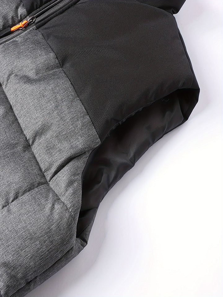 Cyrus | Quilted Stand-Collar Vest