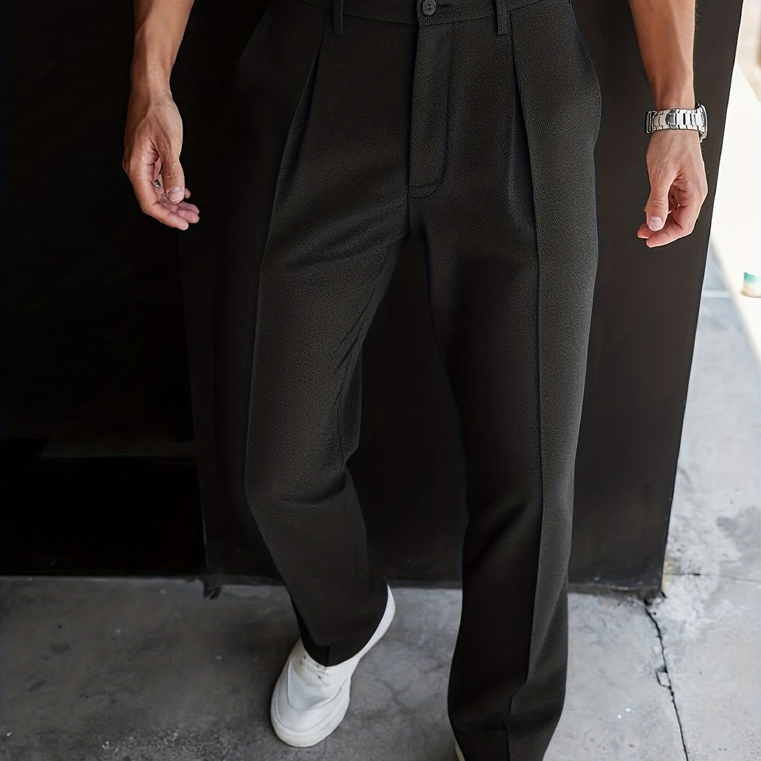 Jonathan | Tailored Straight-Leg Trousers