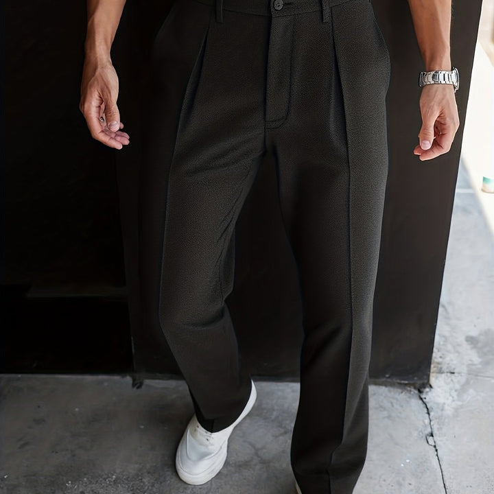 Jonathan | Tailored Straight-Leg Trousers