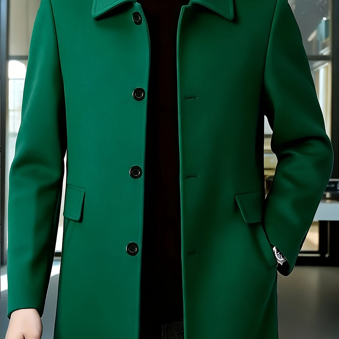 Anthony | Refined Single-Breasted Coat