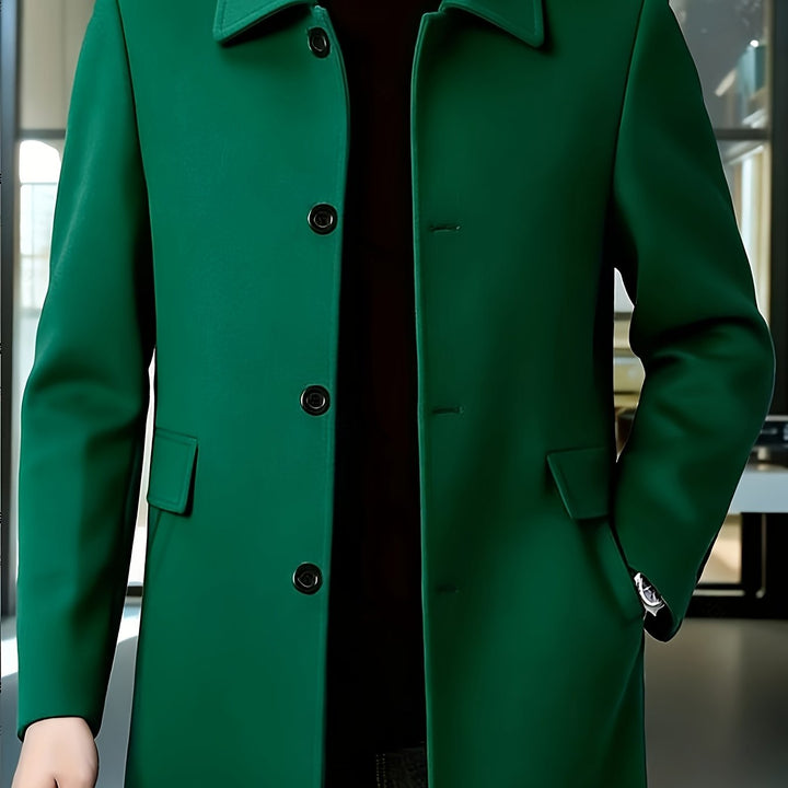 Anthony | Refined Single-Breasted Coat