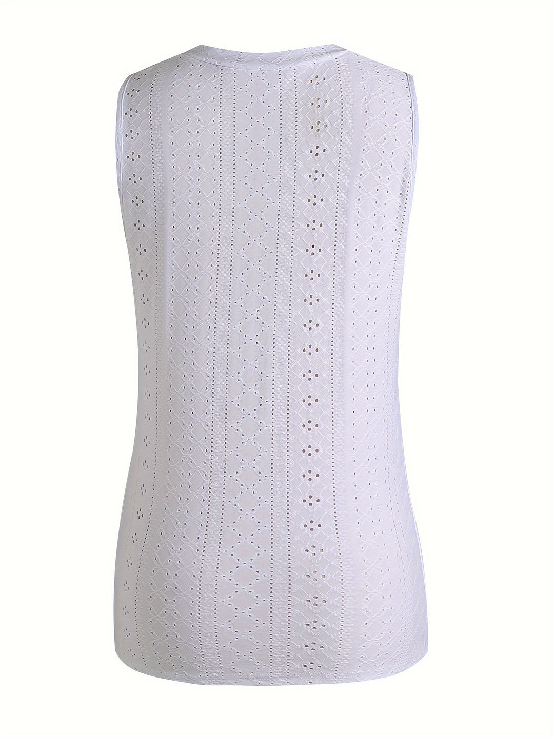 Juniper | Eyelet Sleeveless Tank Top