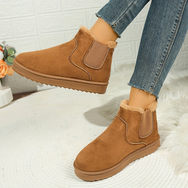 Cassidy | Cozy Platform Ankle Boots